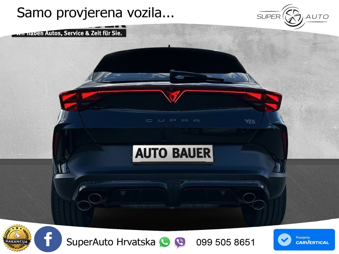 Cupra Formentor VZ5 2.5 TSI (390 KS) 4Drive DSG MATRIX+GR SJED+KAM
