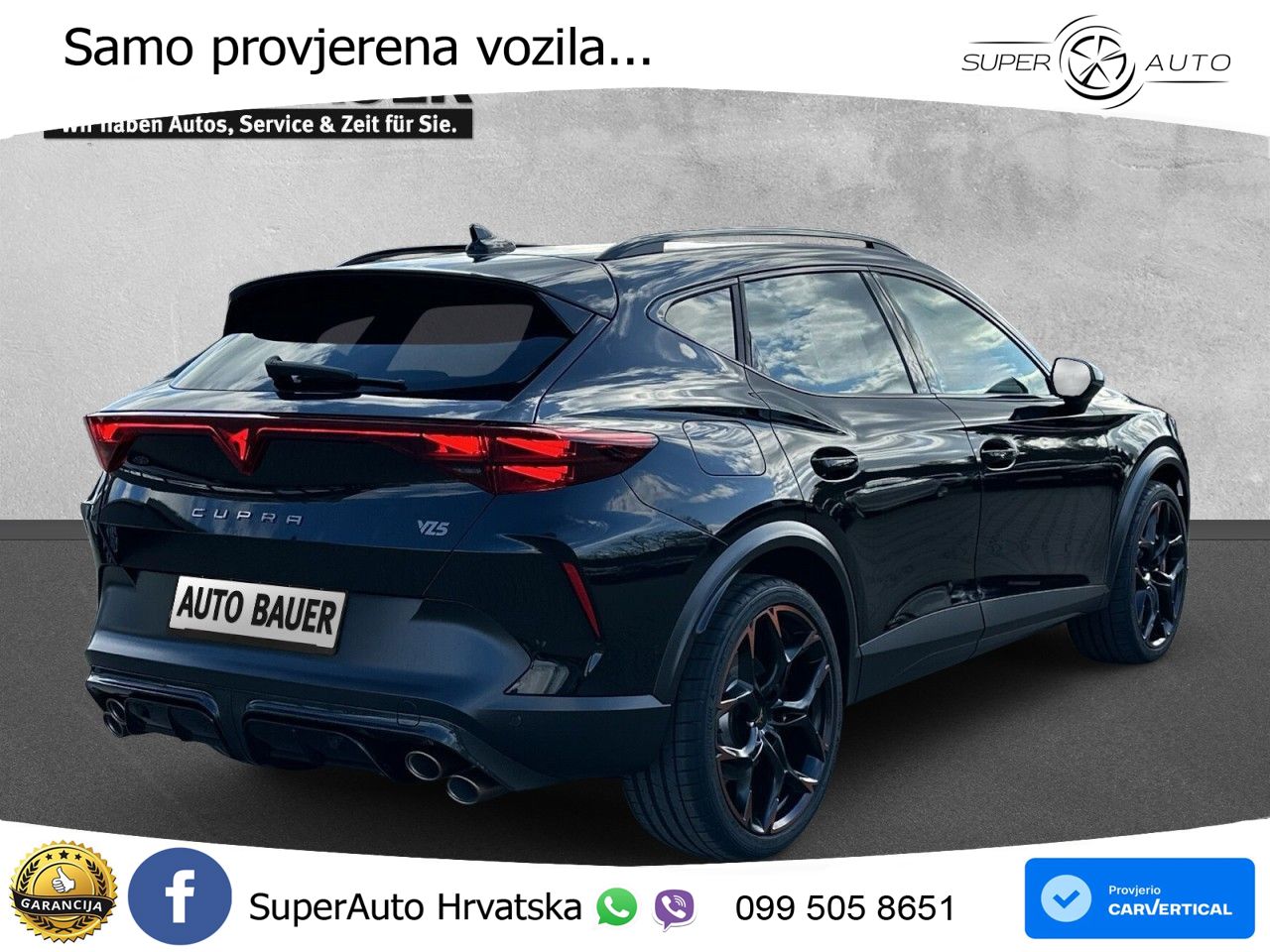 Cupra Formentor VZ5 2.5 TSI (390 KS) 4Drive DSG MATRIX+GR SJED+KAM