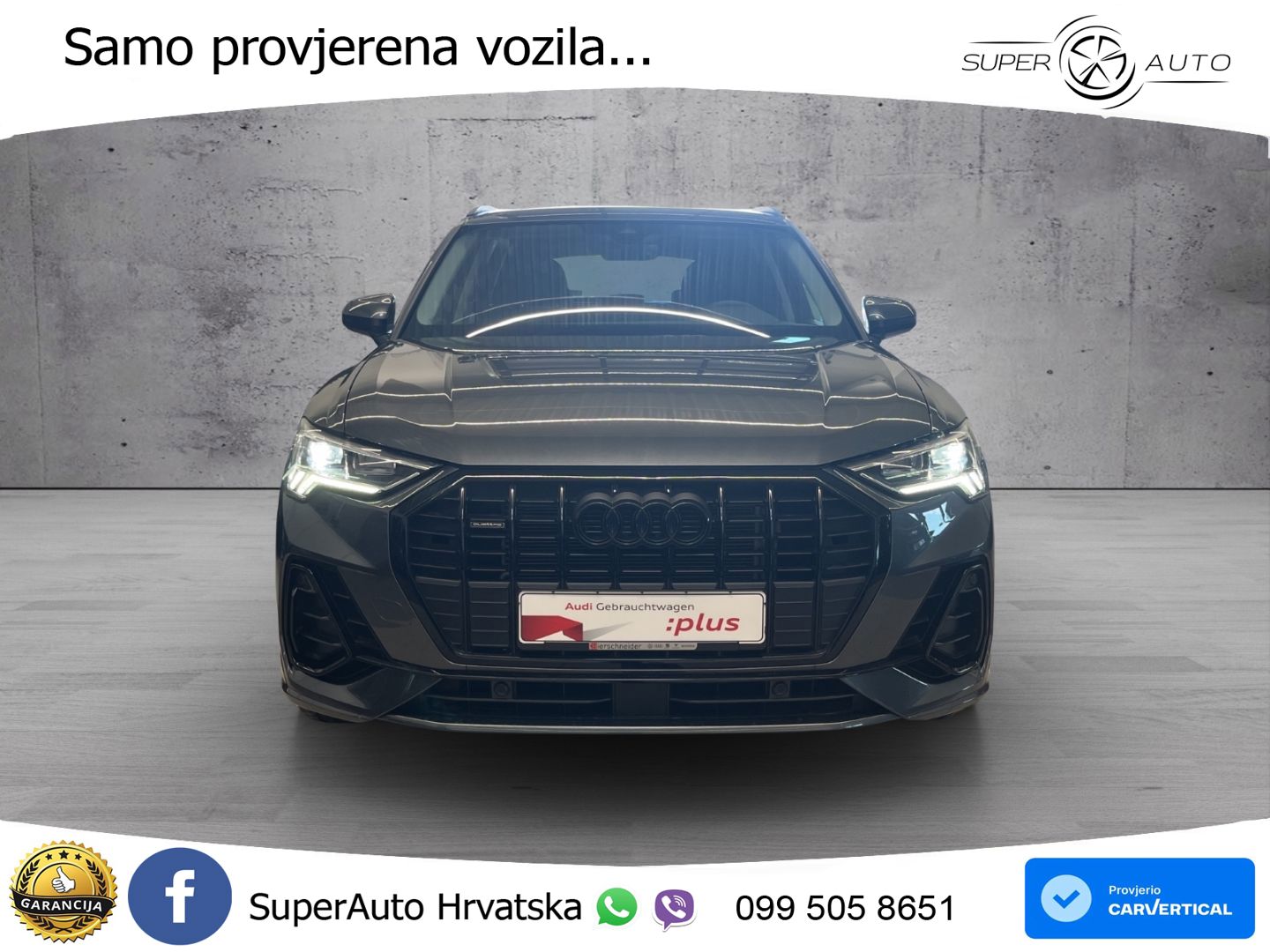Audi Q3 40 TFSI (190 KS) quattro S tronic S line LED+GR SJED+ACC