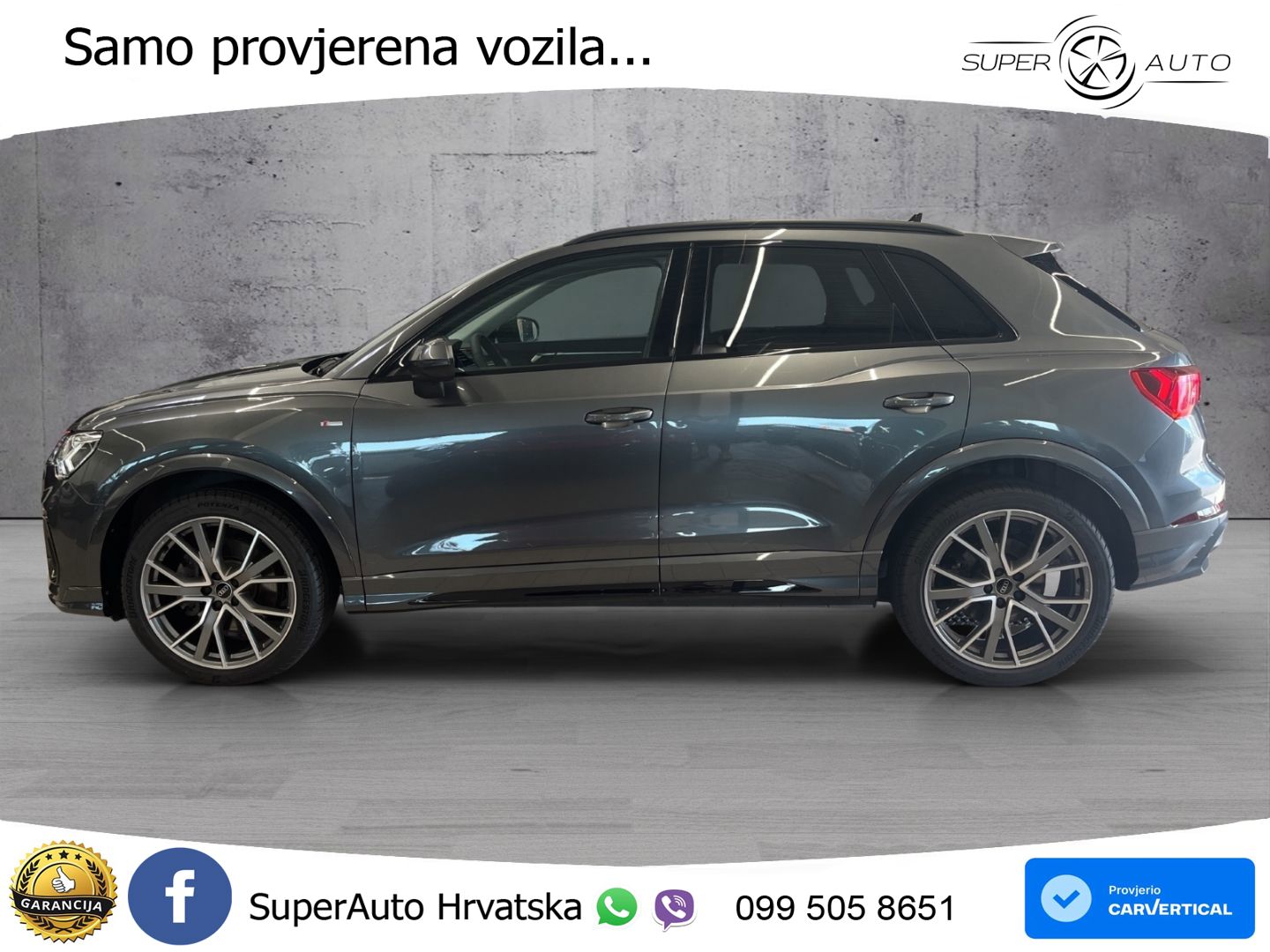 Audi Q3 40 TFSI (190 KS) quattro S tronic S line LED+GR SJED+ACC