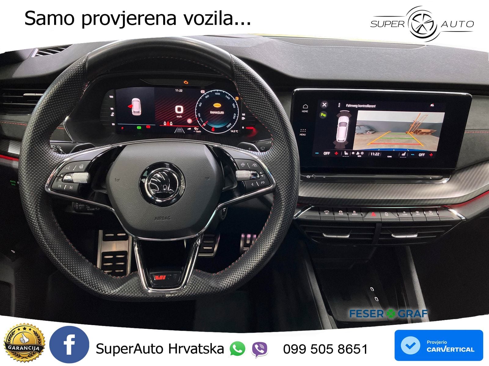 Škoda Octavia Combi RS 2.0 TDI (200 KS) 4x4 DSG MATRIX+GR SJED+KAM