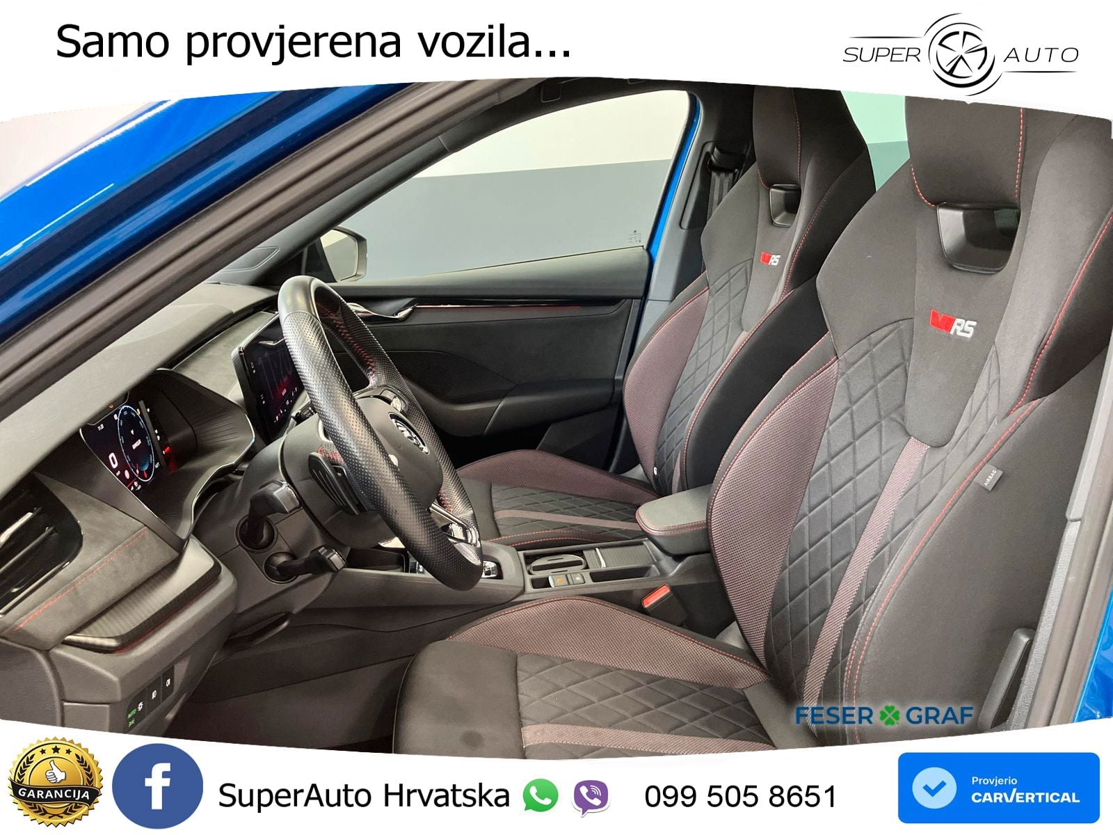 Škoda Octavia Combi RS 2.0 TDI (200 KS) 4x4 DSG MATRIX+GR SJED+KAM