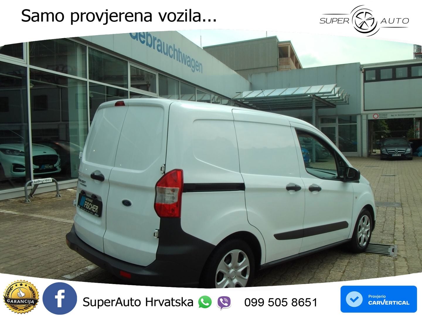 Ford Transit Courier Trend Navi Notbremsass. Temp Tel 101 KS
