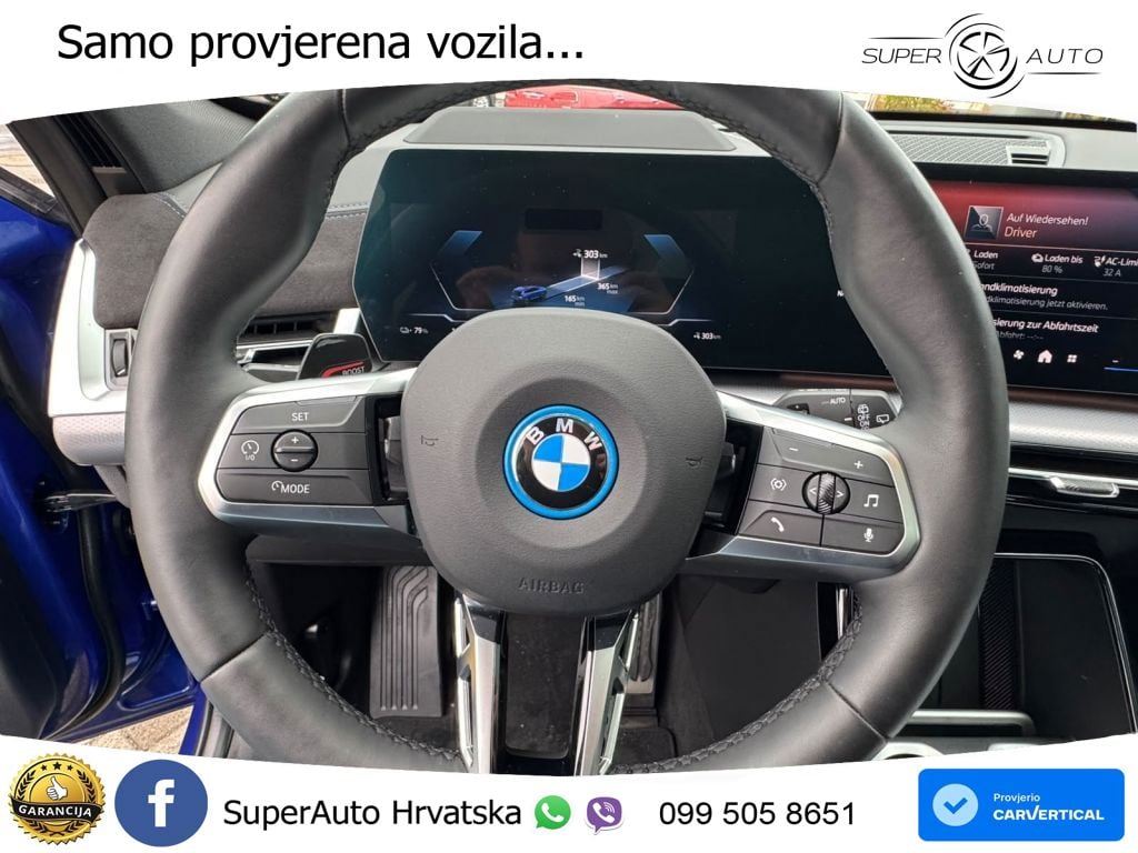 BMW iX1 66.5 kWh (204 KS) eDrive20 M Sport LED+GR SJED+ACC