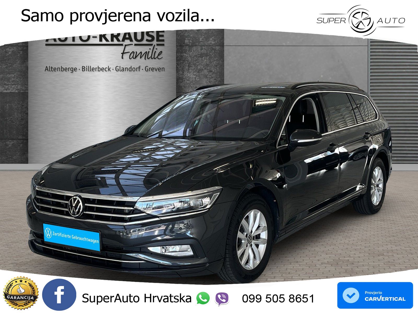 Volkswagen Passat Variant 2.0 TDI (150 KS) Business MATRIX+GR SJED+KAM