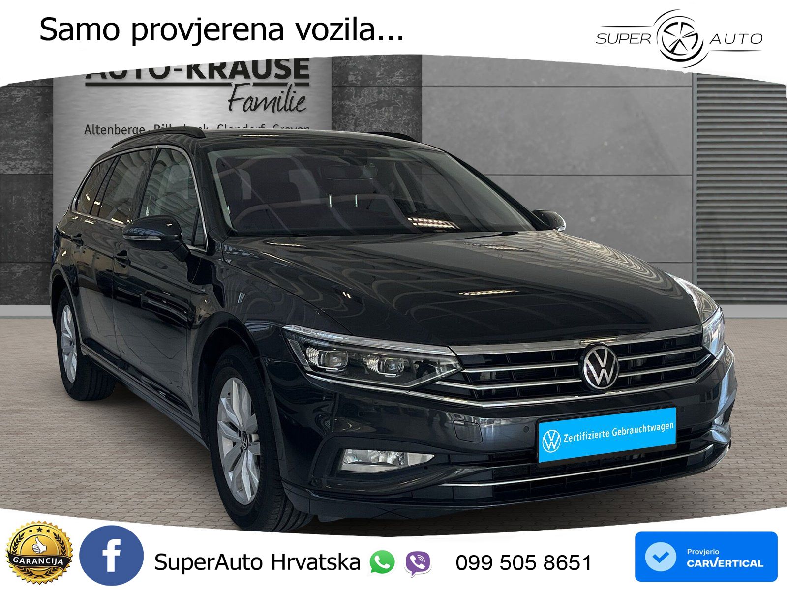 Volkswagen Passat Variant 2.0 TDI (150 KS) Business MATRIX+GR SJED+KAM