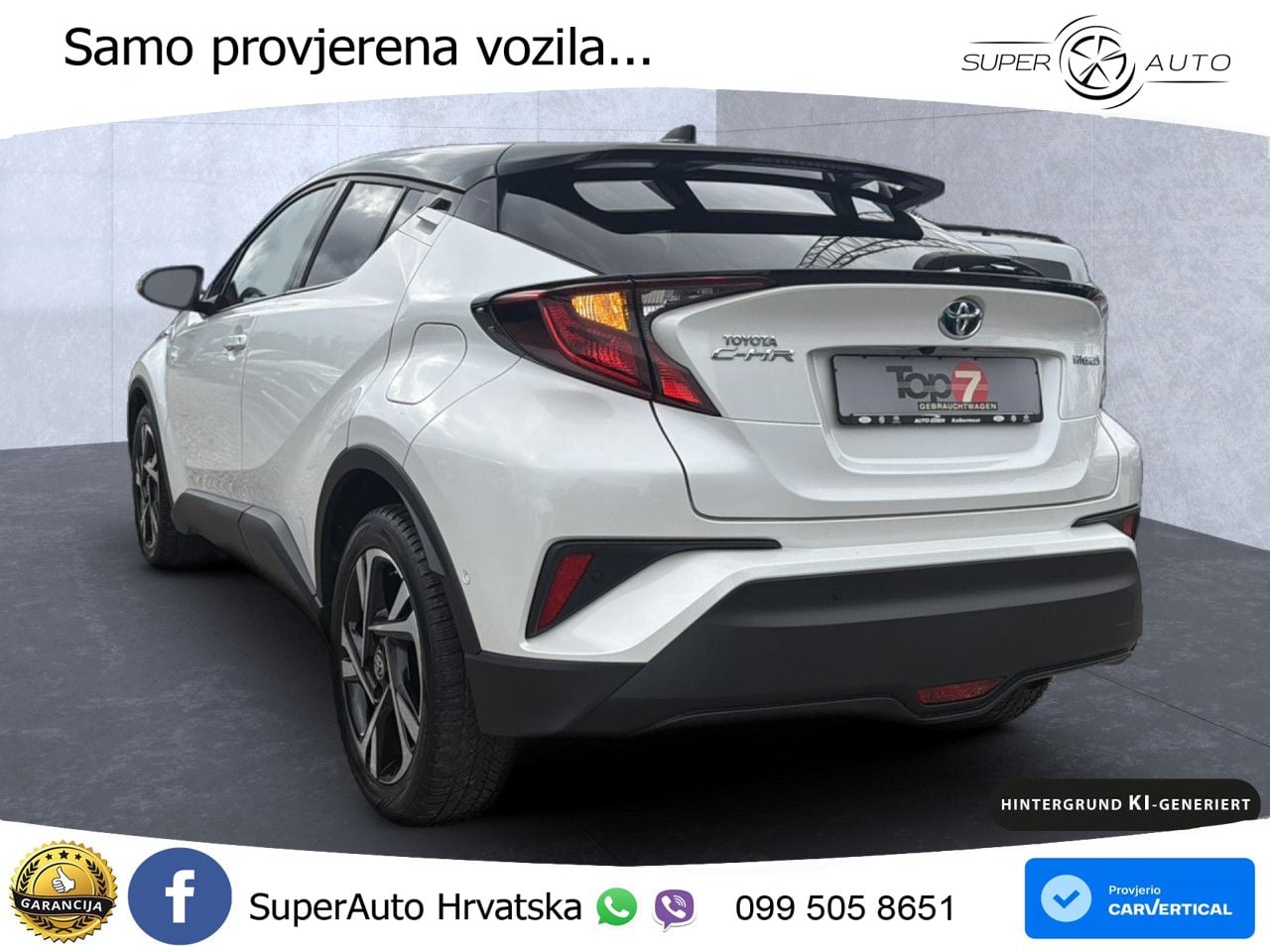 Toyota C-HR 1.8 (122 KS) Hybrid e-CVT Team D LED+GR SJED+ACC