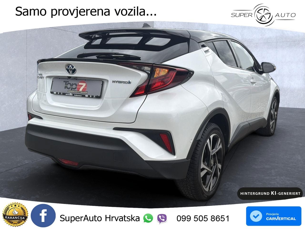 Toyota C-HR 1.8 (122 KS) Hybrid e-CVT Team D LED+GR SJED+ACC