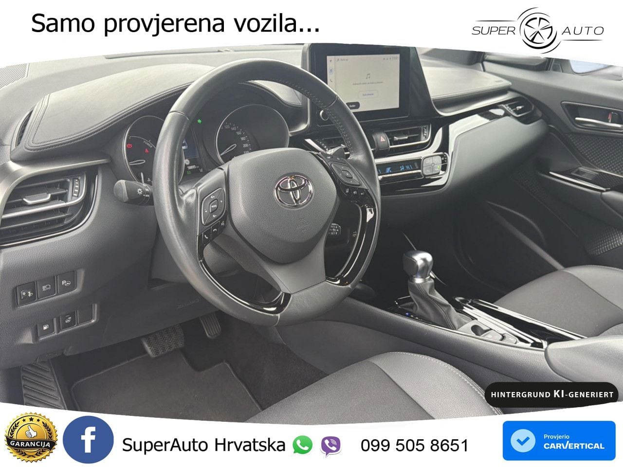 Toyota C-HR 1.8 (122 KS) Hybrid e-CVT Team D LED+GR SJED+ACC