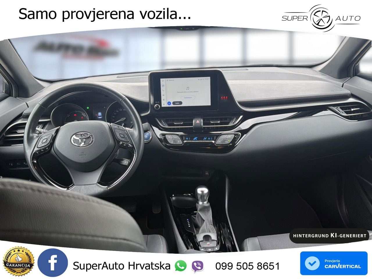 Toyota C-HR 1.8 (122 KS) Hybrid e-CVT Team D LED+GR SJED+ACC