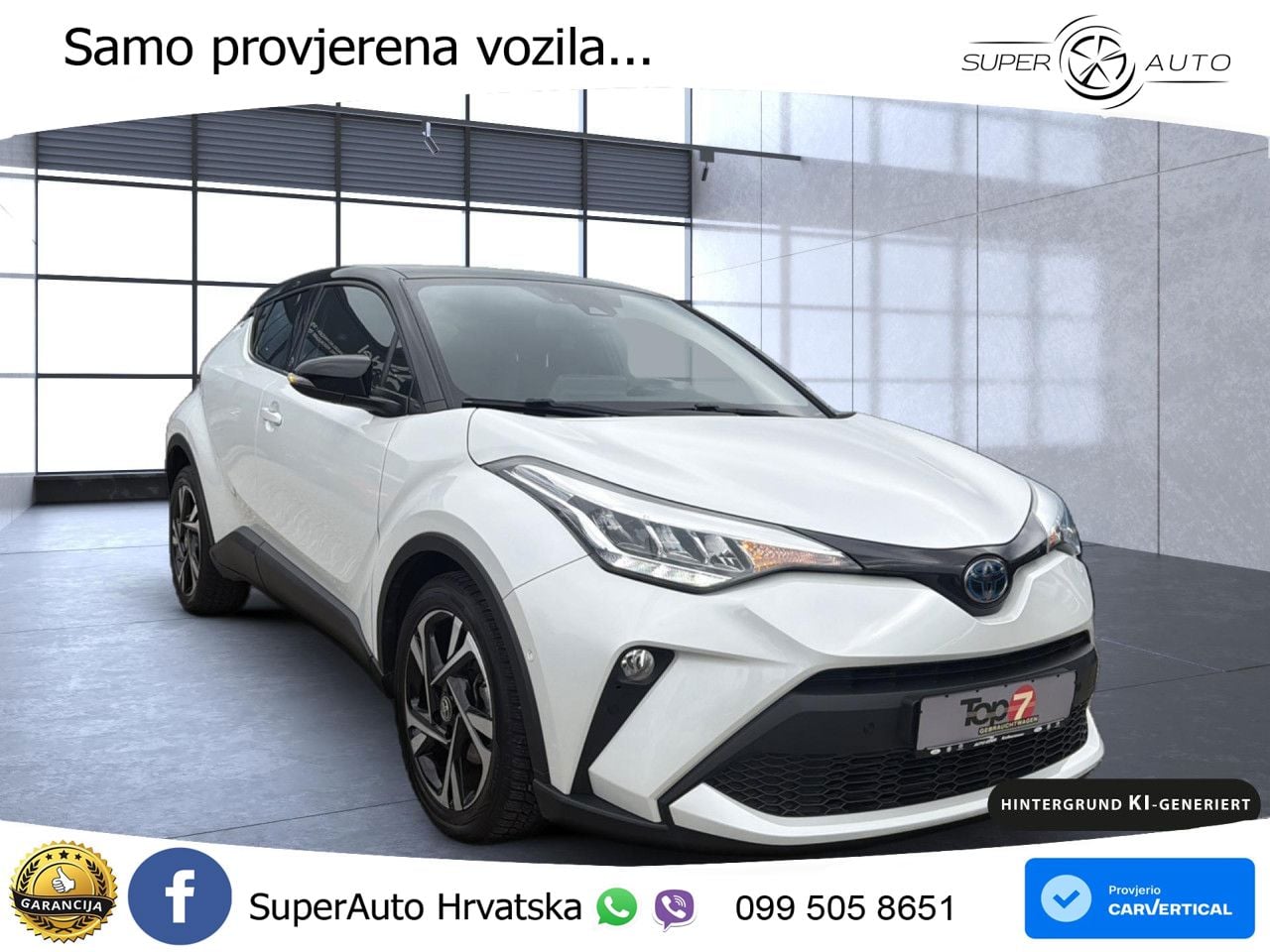Toyota C-HR 1.8 (122 KS) Hybrid e-CVT Team D LED+GR SJED+ACC