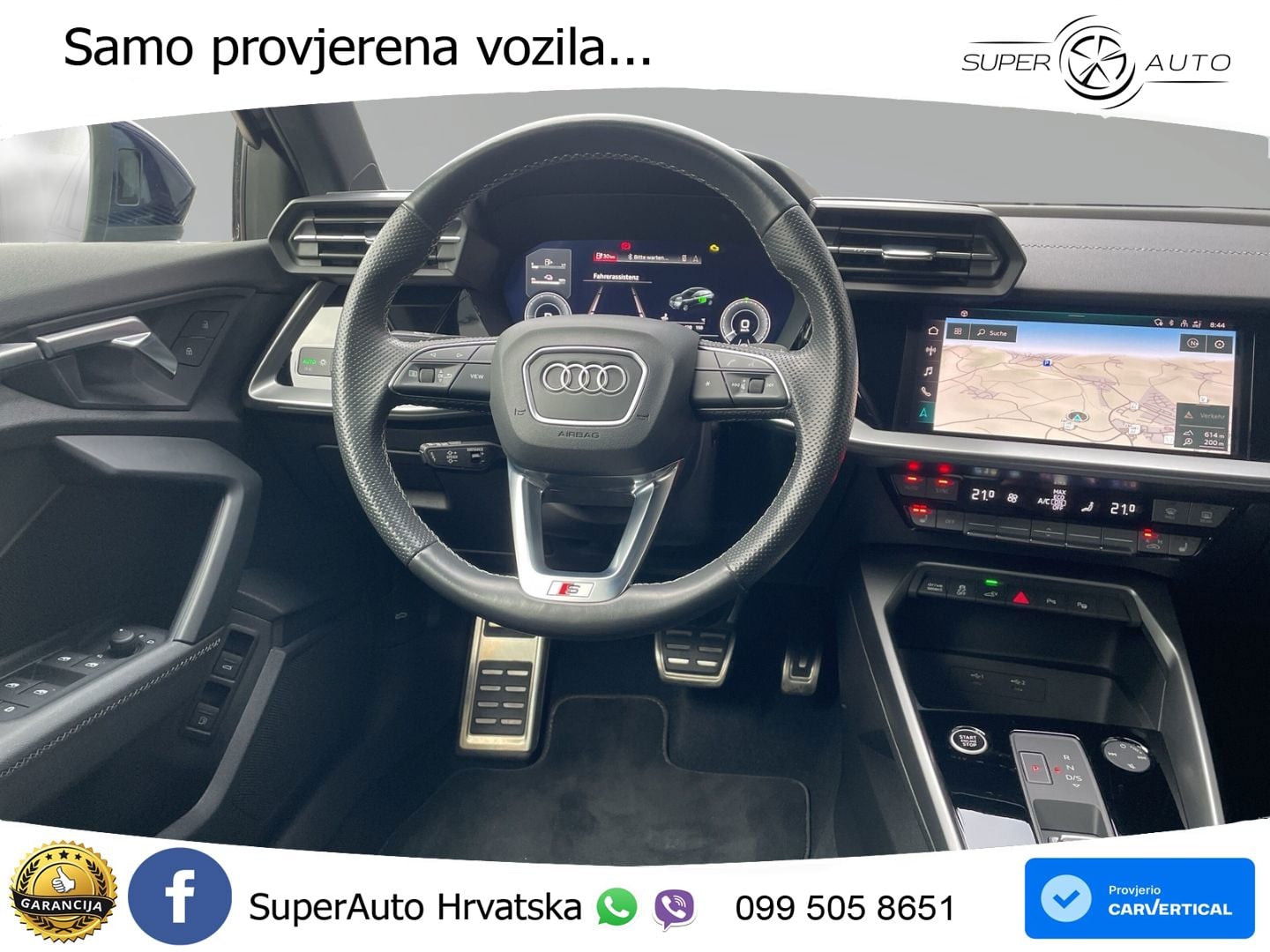 Audi A3 40 TFSIe (204 KS) S tronic S line LED+GR SJED+ACC