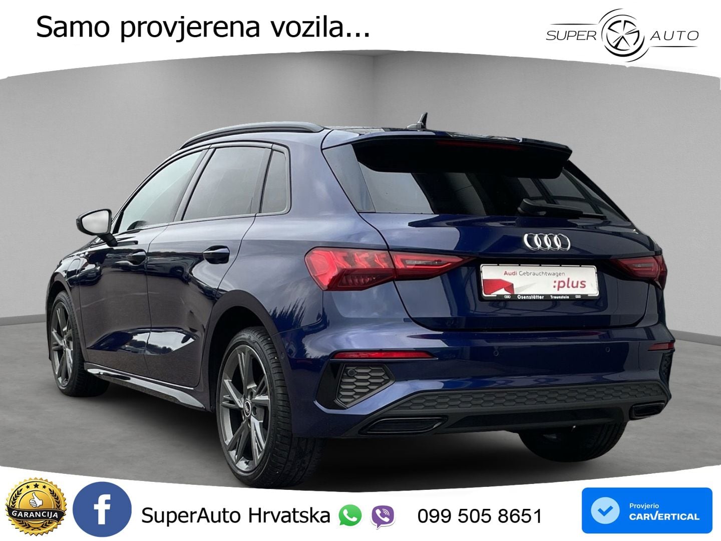 Audi A3 40 TFSIe (204 KS) S tronic S line LED+GR SJED+ACC
