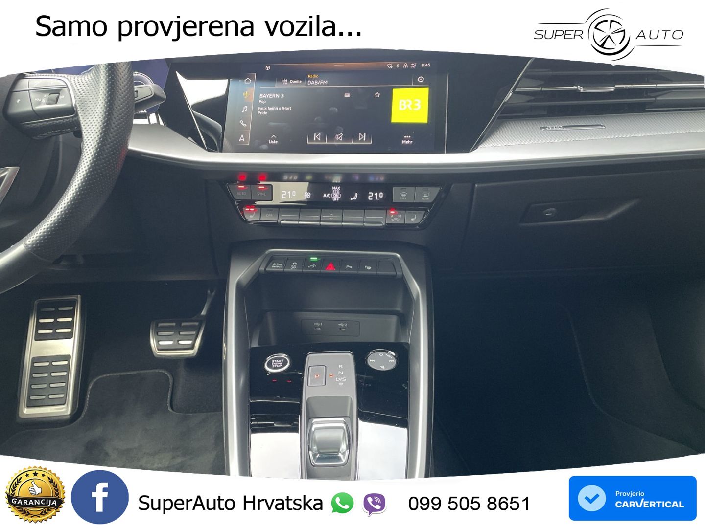 Audi A3 40 TFSIe (204 KS) S tronic S line LED+GR SJED+ACC