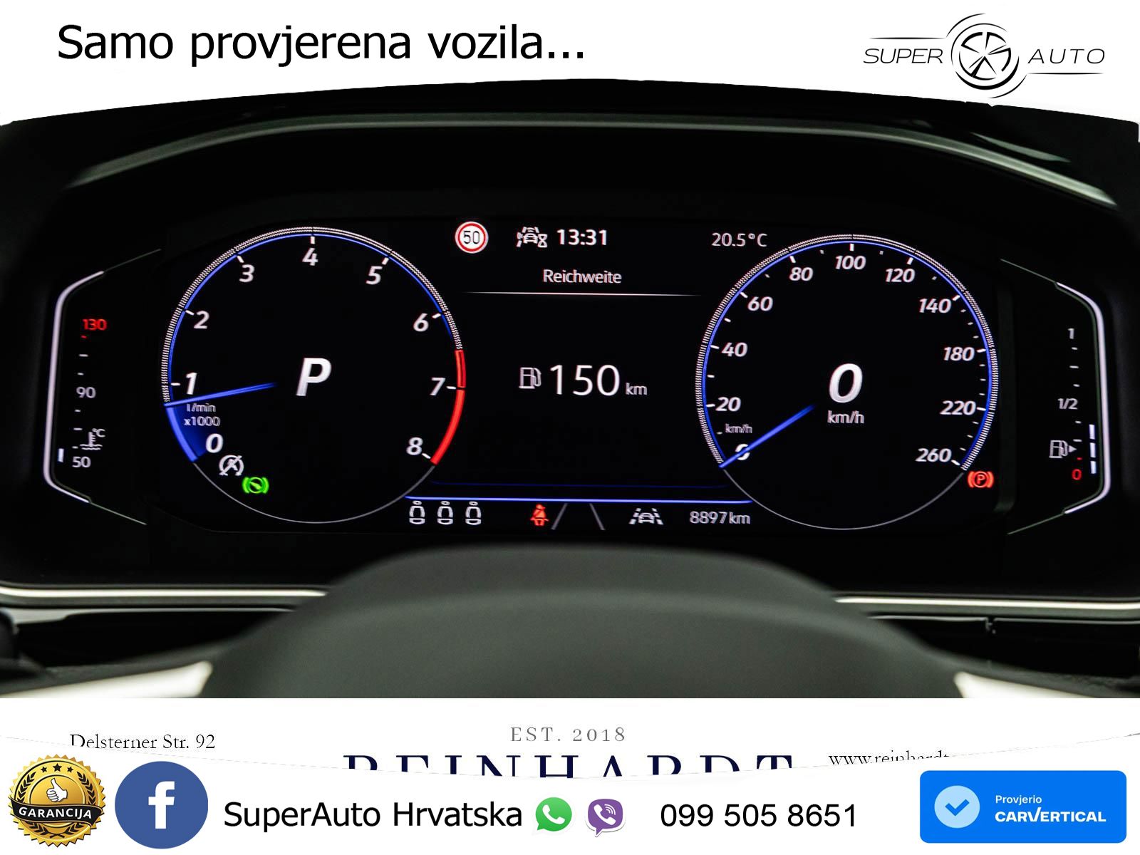 Volkswagen T-Roc 1.5 TSI (150 KS) DSG R-Line LED+GR SJED+ACC