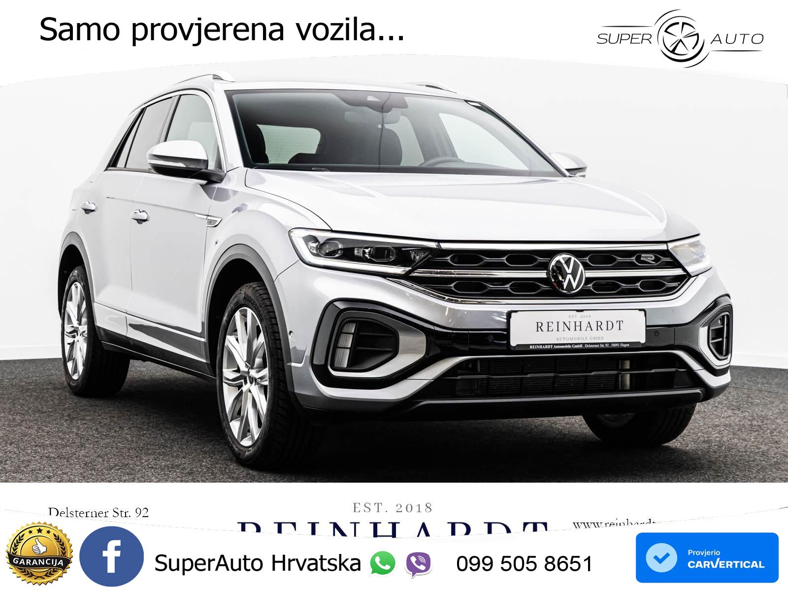 Volkswagen T-Roc 1.5 TSI (150 KS) DSG R-Line LED+GR SJED+ACC