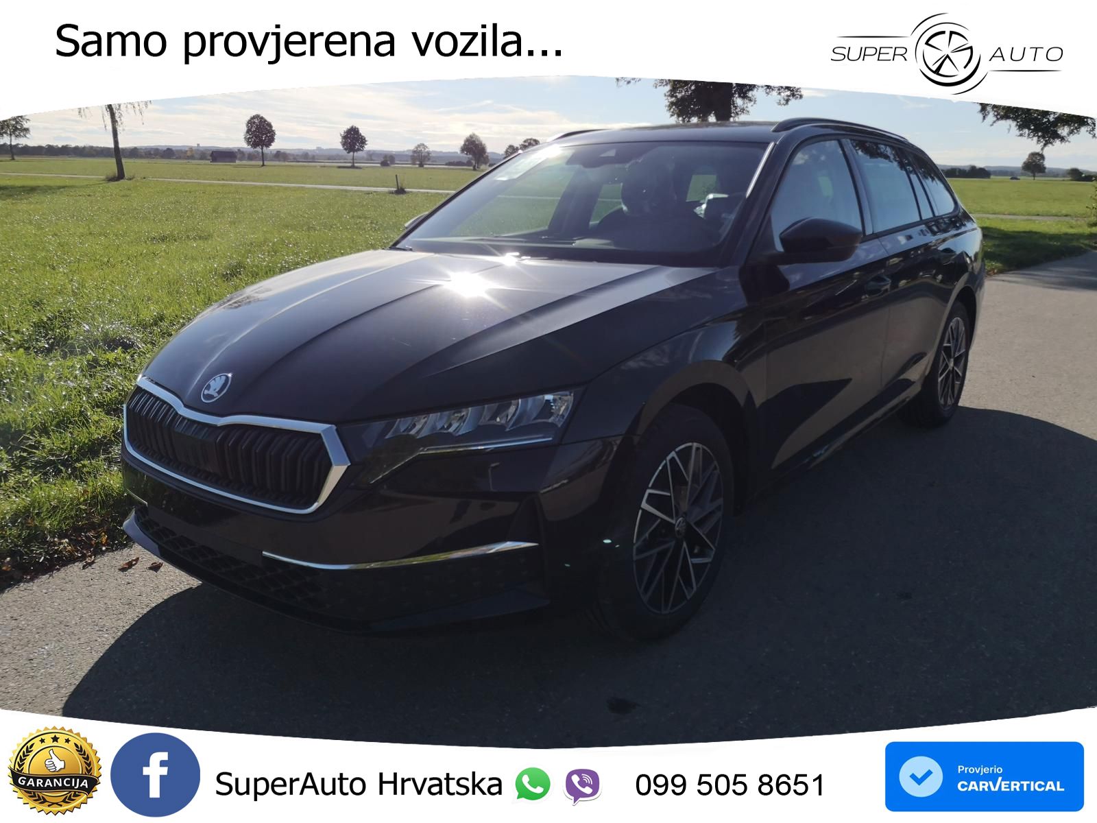 Škoda Octavia Combi 2.0 TDI (150 KS) DSG Selection LED+GR SJED+ACC