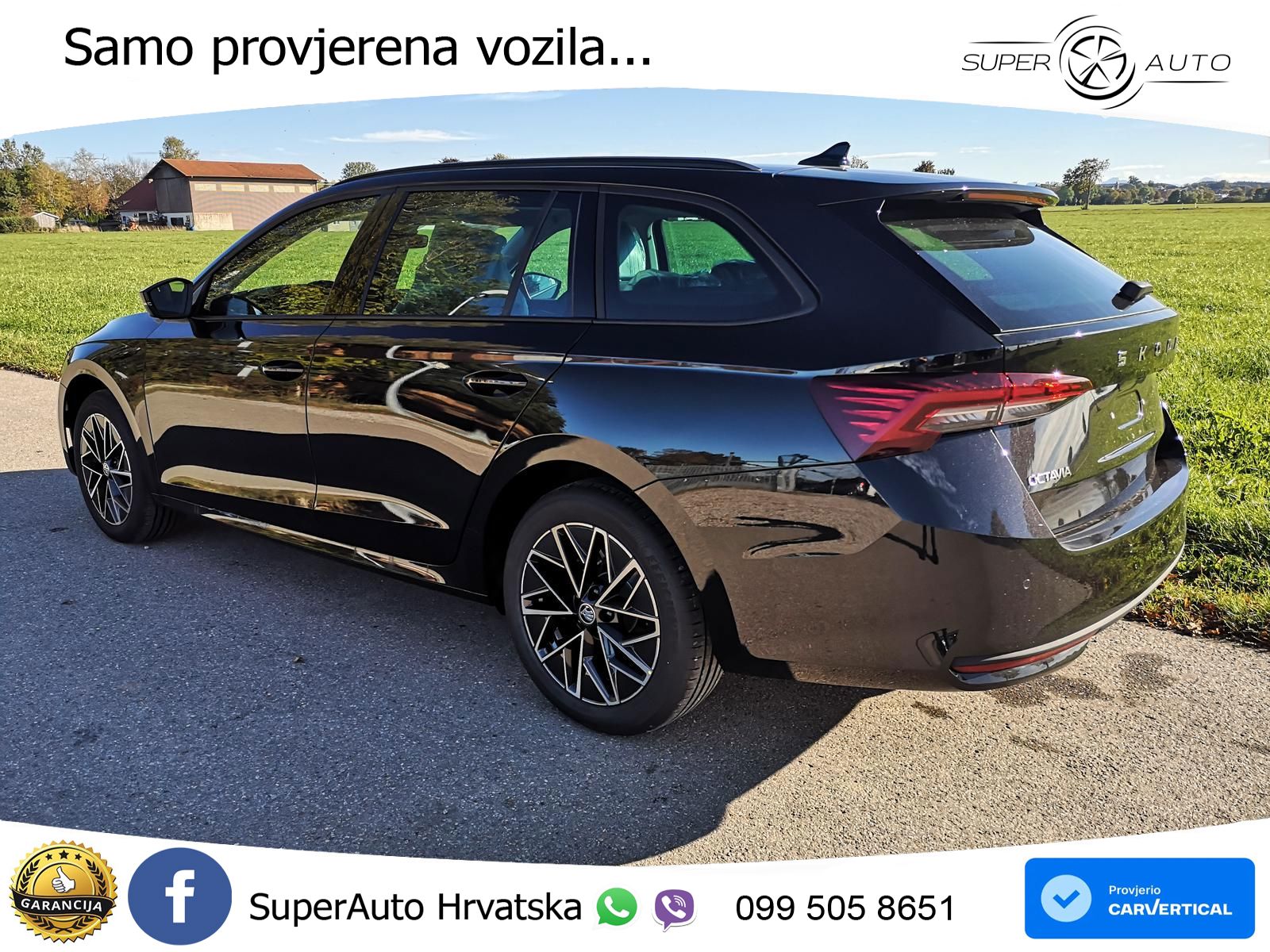 Škoda Octavia Combi 2.0 TDI (150 KS) DSG Selection LED+GR SJED+ACC