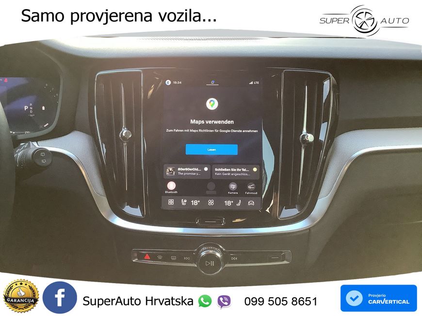 Volvo V60 2.0 B4 Benzin DCT ACC+HEAD+4xGR SJED+360+PANO