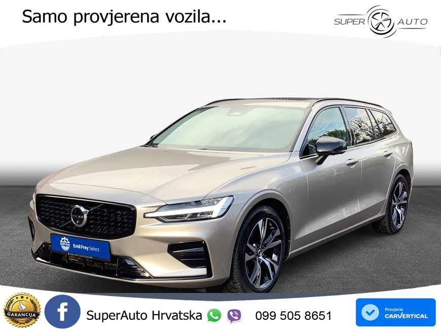 Volvo V60 2.0 B4 Benzin DCT ACC+HEAD+4xGR SJED+360+PANO