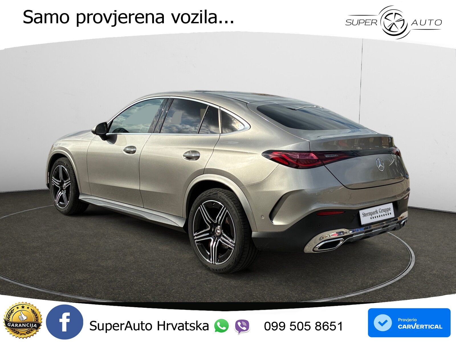 Mercedes GLC Coupe 300 (258 KS) 4MATIC 9G-TRONIC AMG LED+GR SJED+ACC