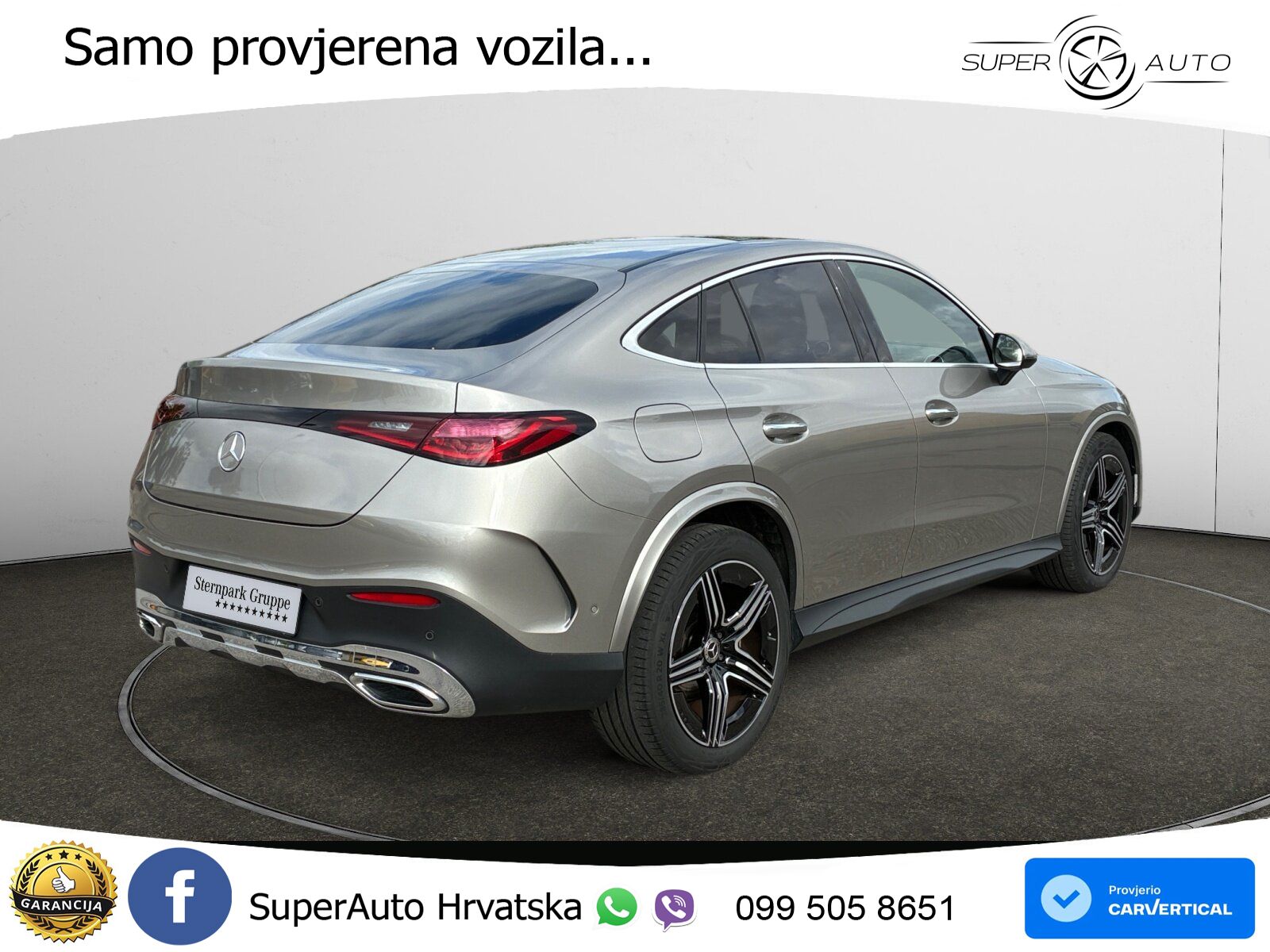 Mercedes GLC Coupe 300 (258 KS) 4MATIC 9G-TRONIC AMG LED+GR SJED+ACC