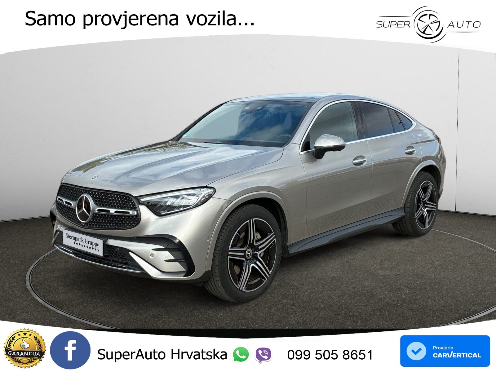 Mercedes GLC Coupe 300 (258 KS) 4MATIC 9G-TRONIC AMG LED+GR SJED+ACC