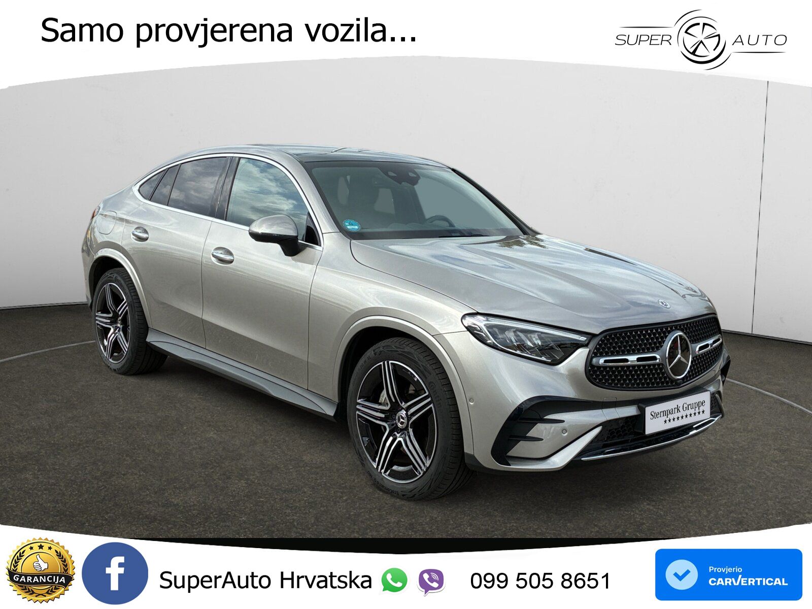 Mercedes GLC Coupe 300 (258 KS) 4MATIC 9G-TRONIC AMG LED+GR SJED+ACC