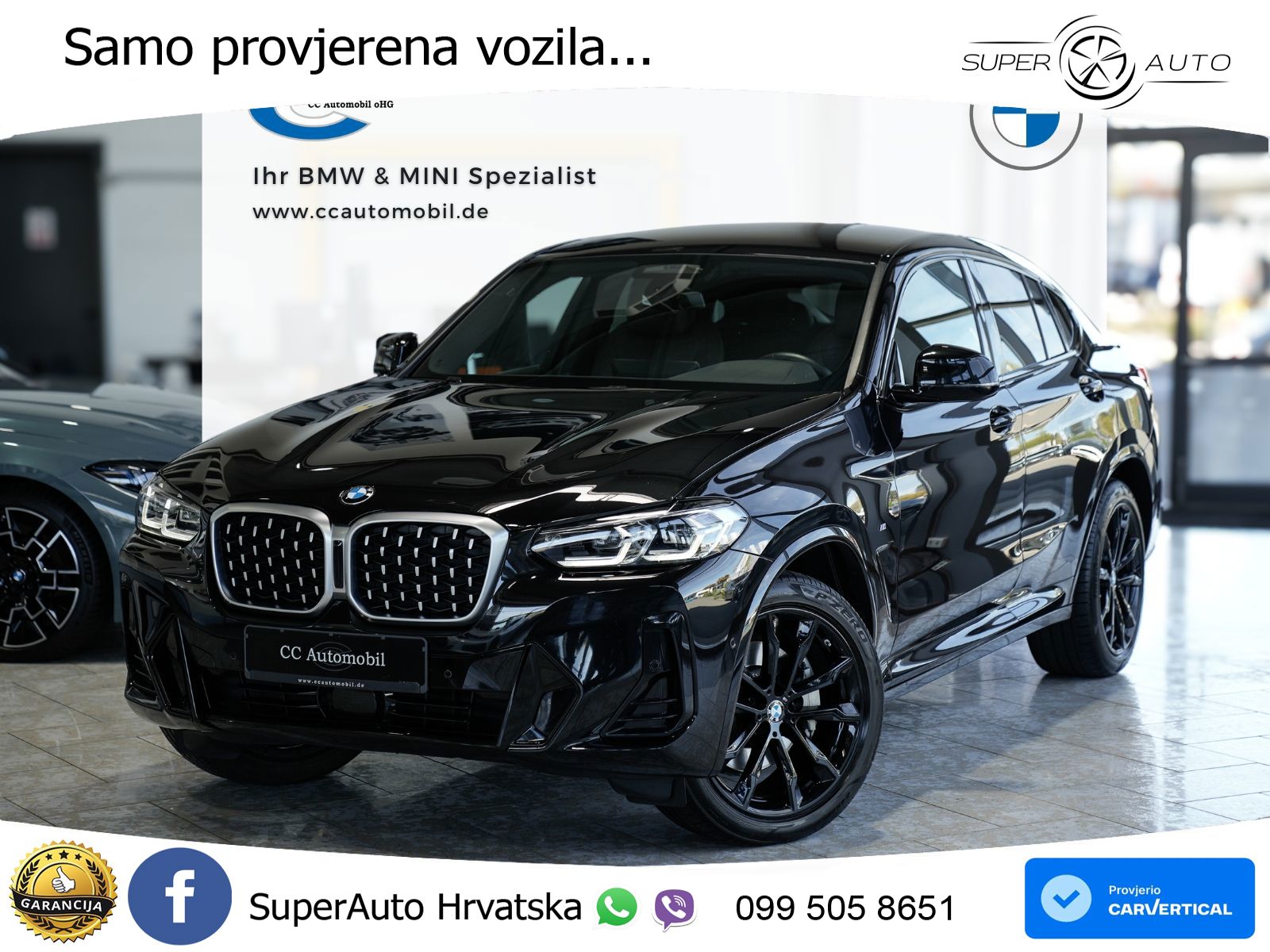 BMW X4 30d (286 KS) xDrive Steptronic M Sport LED+GR SJED+ACC