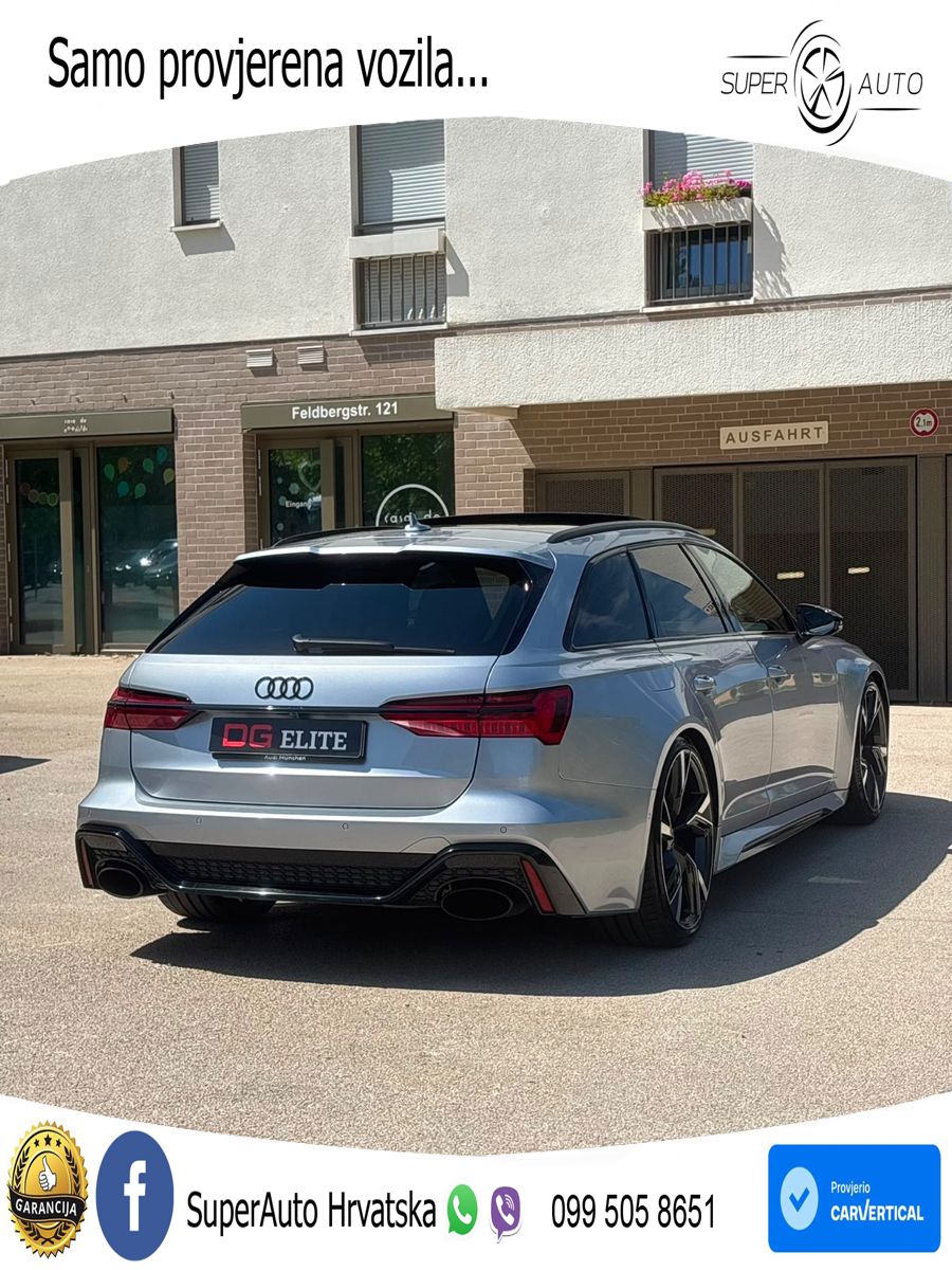 Audi RS6 Avant 4.0 TFSI V8 (600 KS) quattro Tiptronic LED+GR SJED+ACC