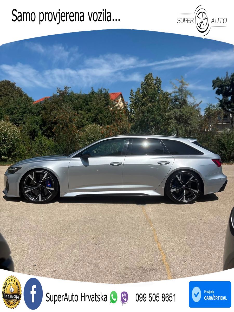 Audi RS6 Avant 4.0 TFSI V8 (600 KS) quattro Tiptronic LED+GR SJED+ACC