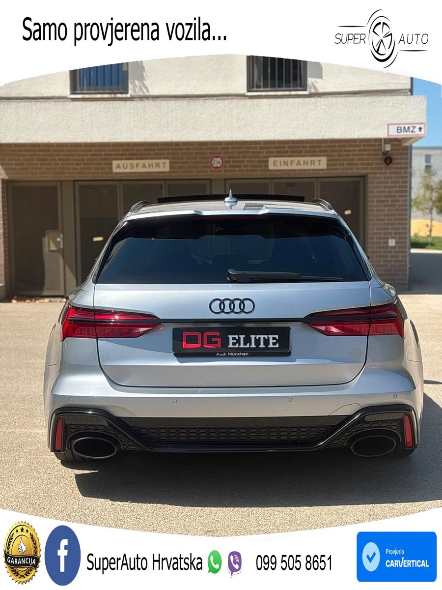 Audi RS6 Avant 4.0 TFSI V8 (600 KS) quattro Tiptronic LED+GR SJED+ACC