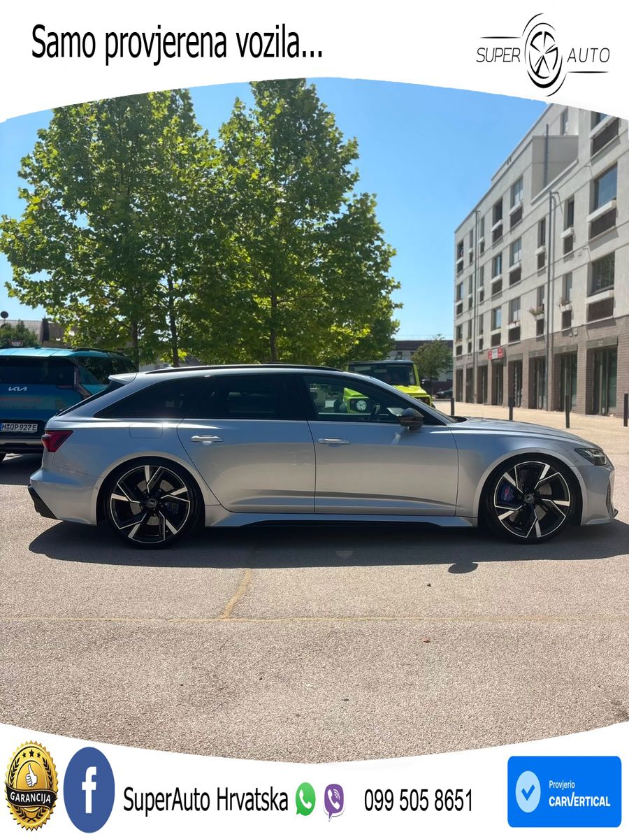 Audi RS6 Avant 4.0 TFSI V8 (600 KS) quattro Tiptronic LED+GR SJED+ACC