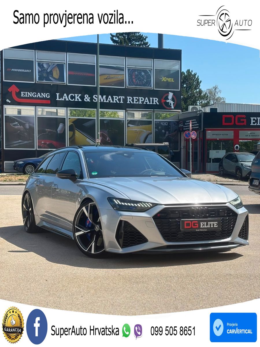 Audi RS6 Avant 4.0 TFSI V8 (600 KS) quattro Tiptronic LED+GR SJED+ACC