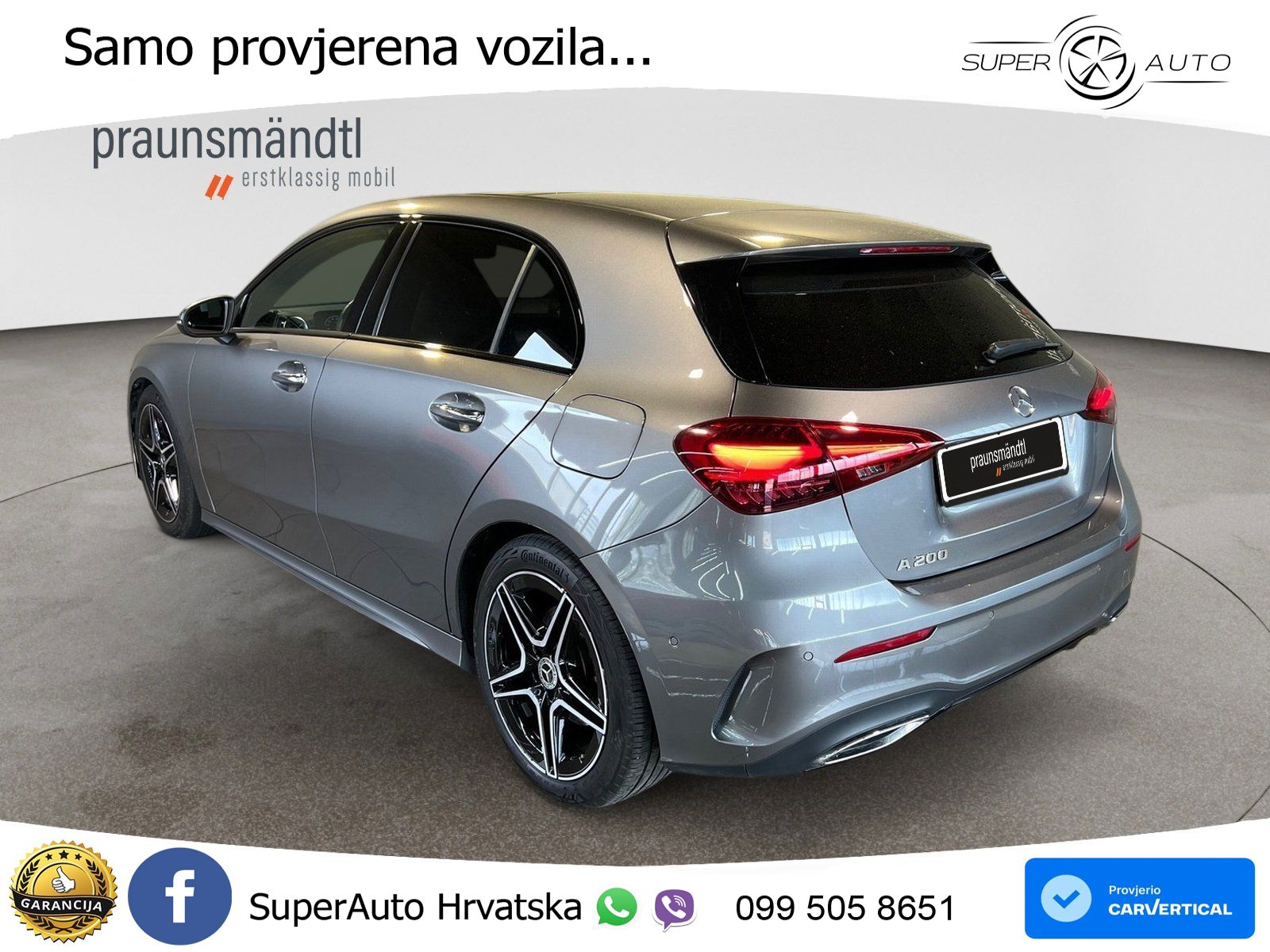 Mercedes-Benz A 200 7G-DCT AMG LED+GR SJED+ACC