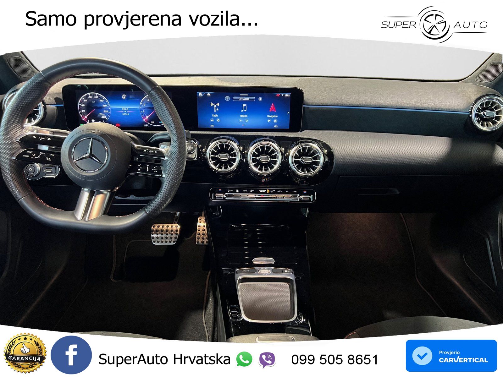 Mercedes-Benz A 200 7G-DCT AMG LED+GR SJED+ACC