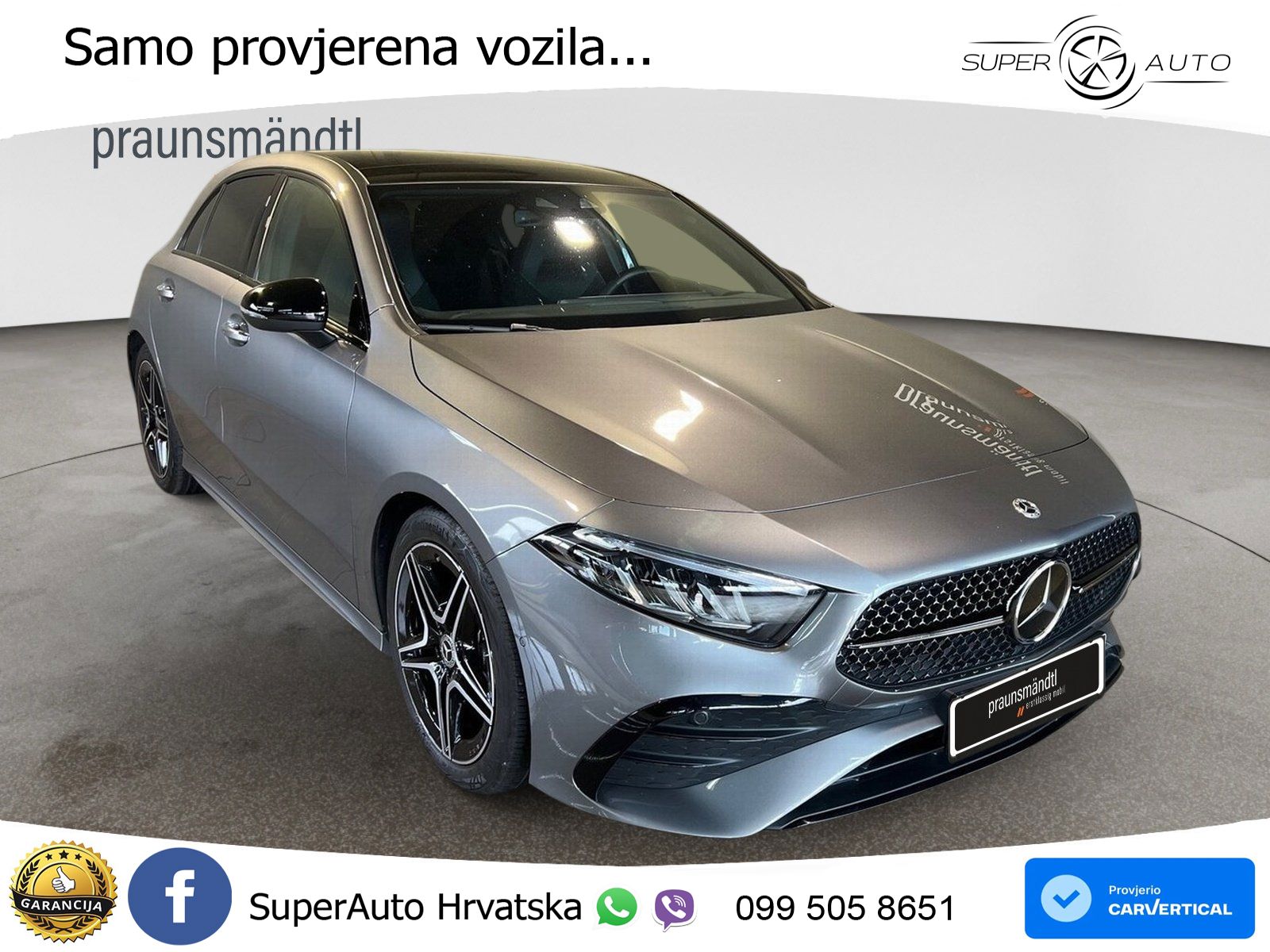 Mercedes-Benz A 200 7G-DCT AMG LED+GR SJED+ACC