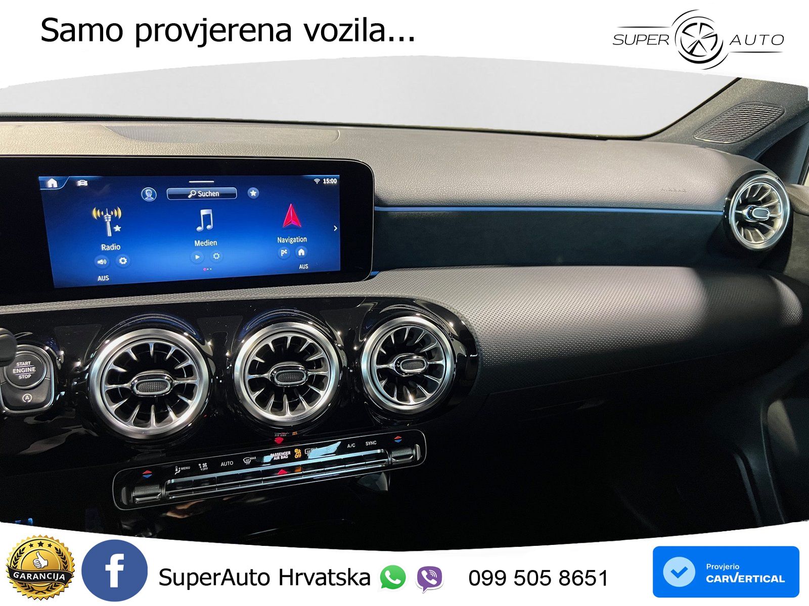 Mercedes-Benz A 200 7G-DCT AMG LED+GR SJED+ACC