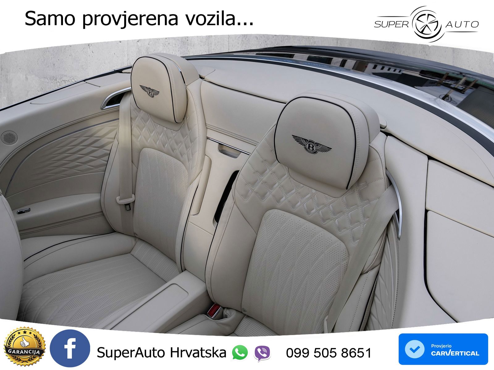 Bentley Continental GTC IV 4.0 V8 TFSi (680 KS) AWD DCT ZRAČNI+ACC+GR SJED+KAM