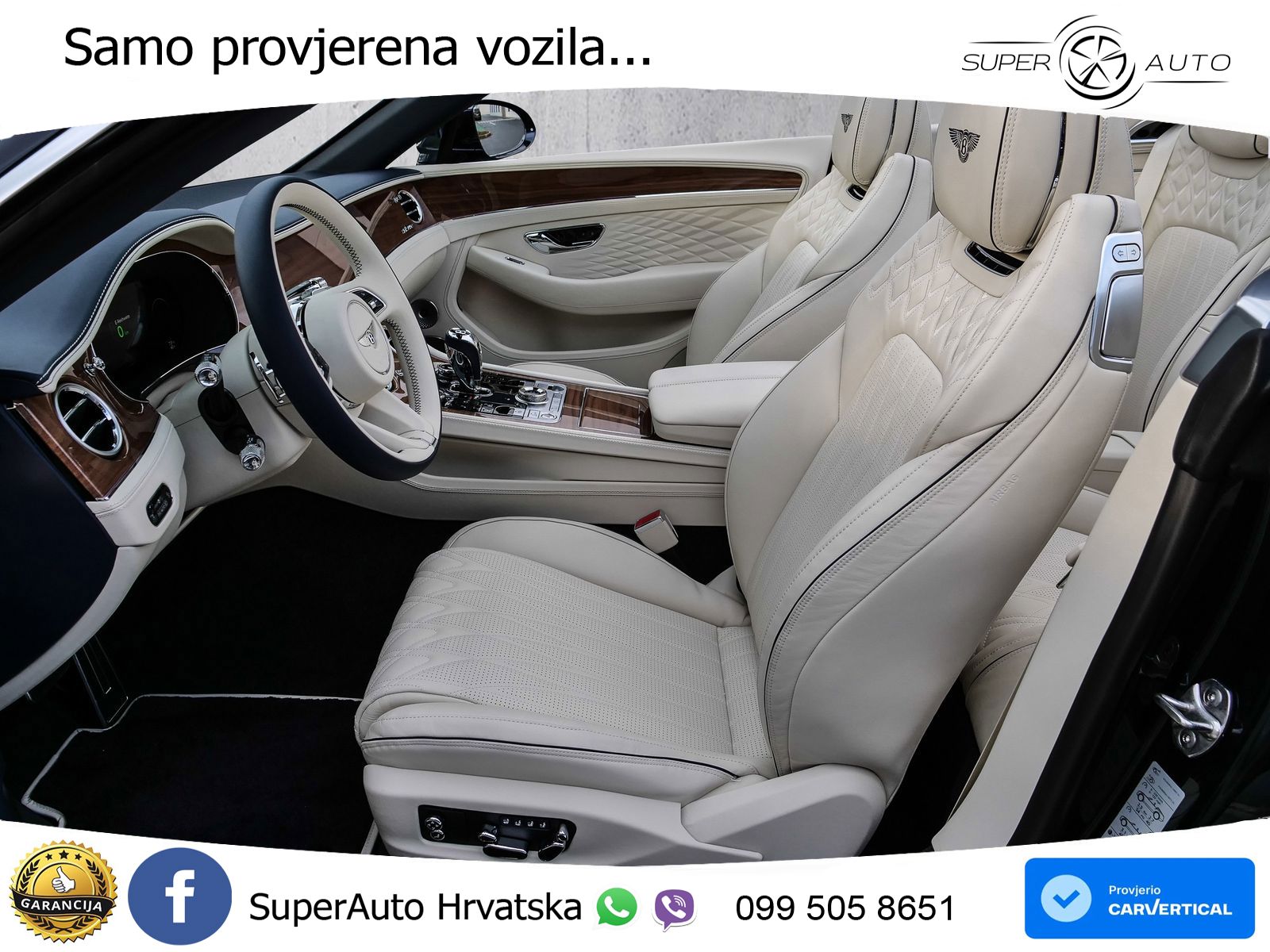Bentley Continental GTC IV 4.0 V8 TFSi (680 KS) AWD DCT ZRAČNI+ACC+GR SJED+KAM