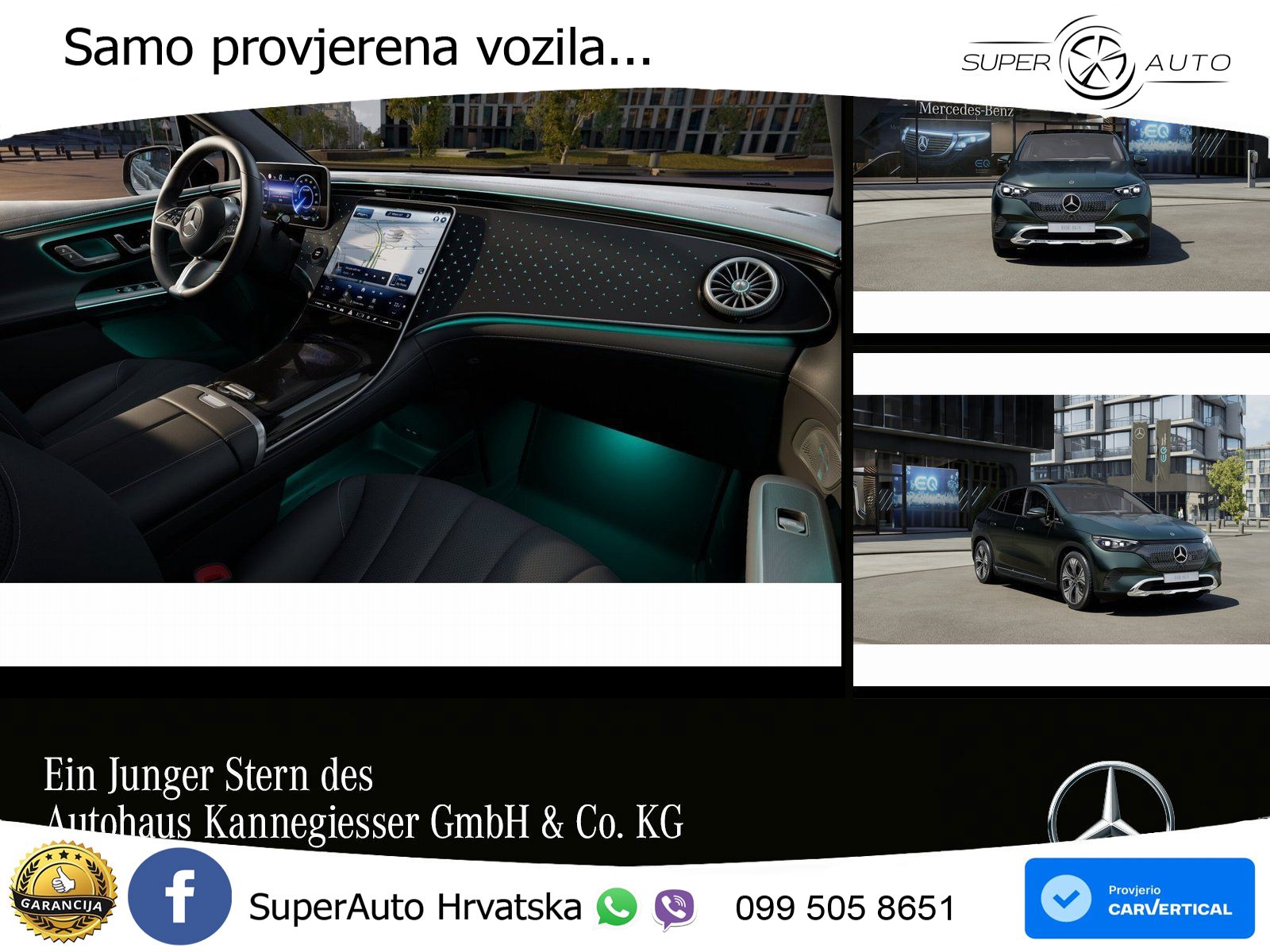 Mercedes EQE SUV 350 98 kWh (292 KS) 4MATIC ACC+GR SJED+360+PANO