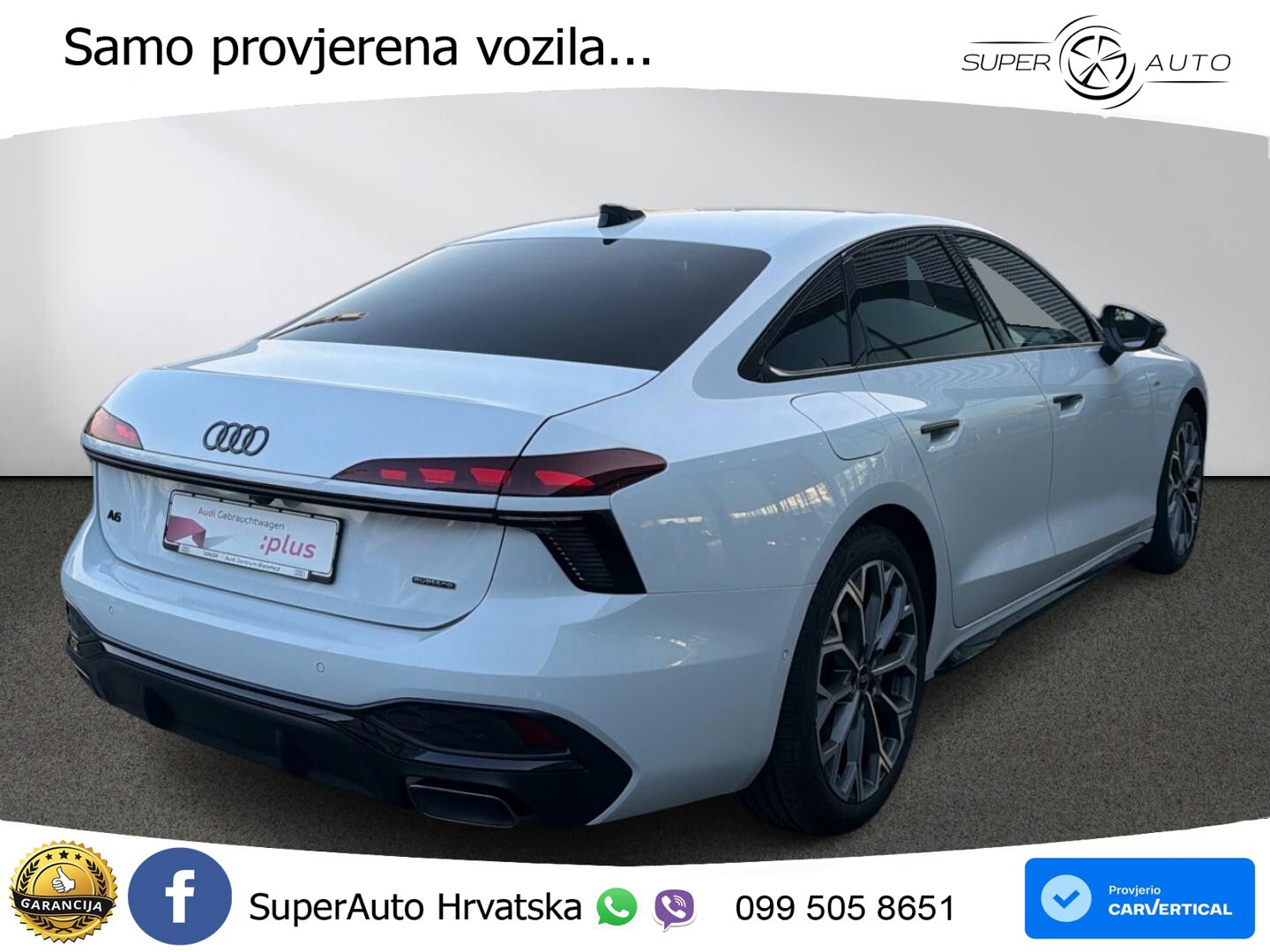Audi A6 3.0 TFSI V6 (367 KS) quattro S tronic ZRAČNI+ACC+4xGR SJED+360