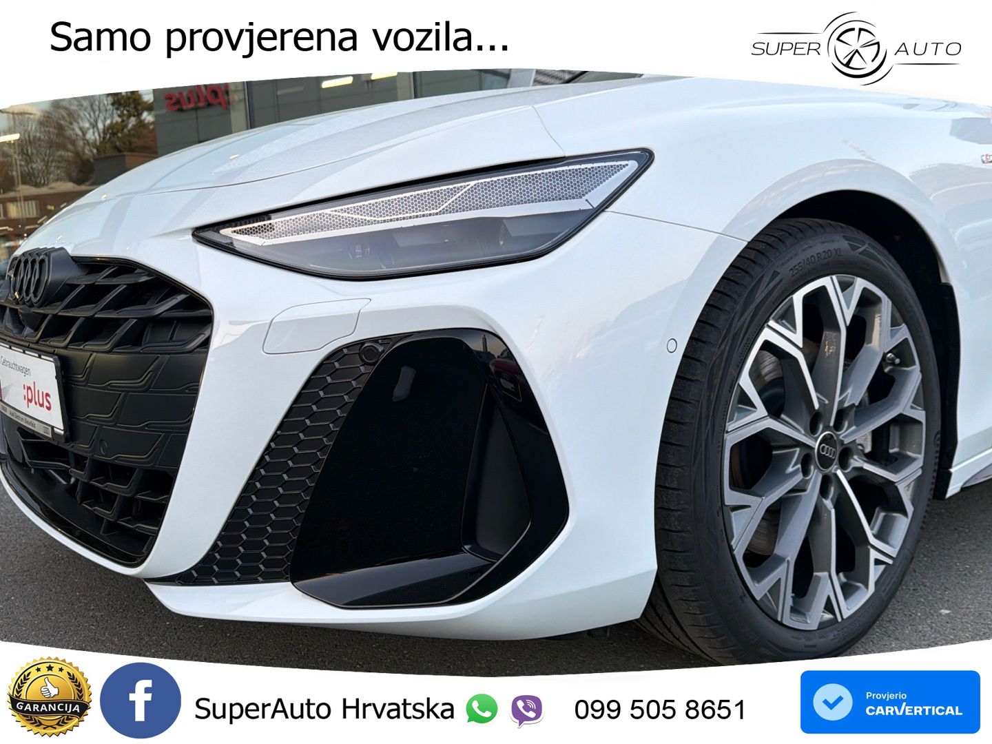 Audi A6 3.0 TFSI V6 (367 KS) quattro S tronic ZRAČNI+ACC+4xGR SJED+360