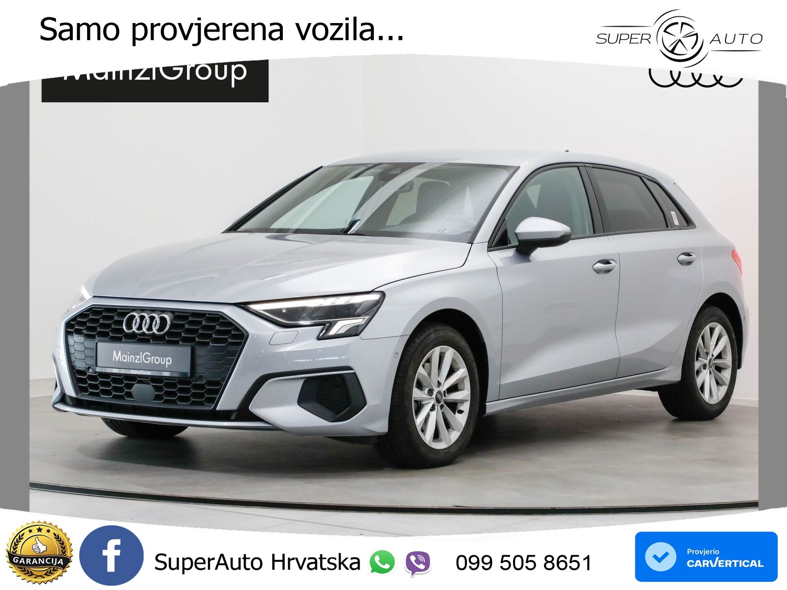 Audi A3 35 TDI (150 KS) S tronic LED+GR SJED+ACC