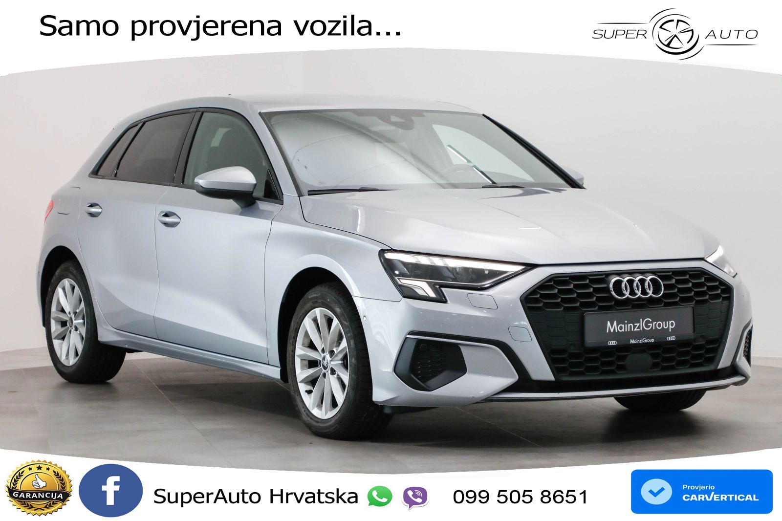 Audi A3 35 TDI (150 KS) S tronic LED+GR SJED+ACC