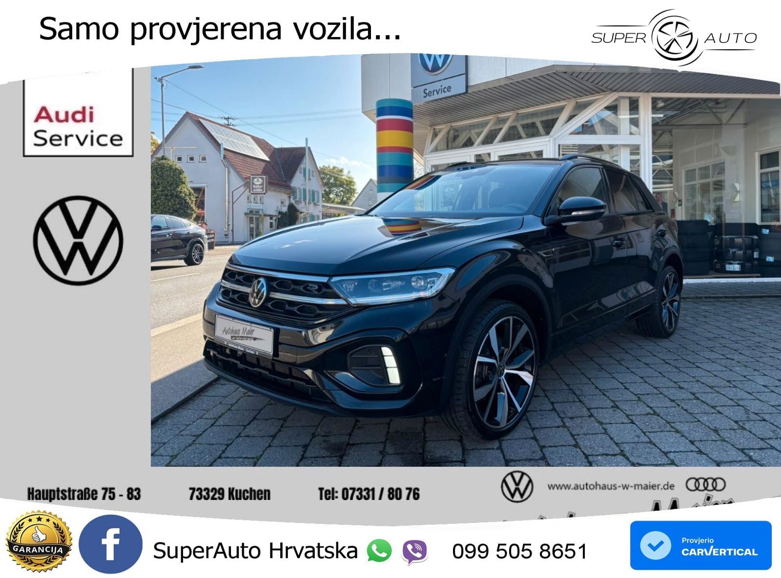 Volkswagen T-Roc 1.5 TSI (150 KS) DSG R-Line LED+GR SJED+ACC