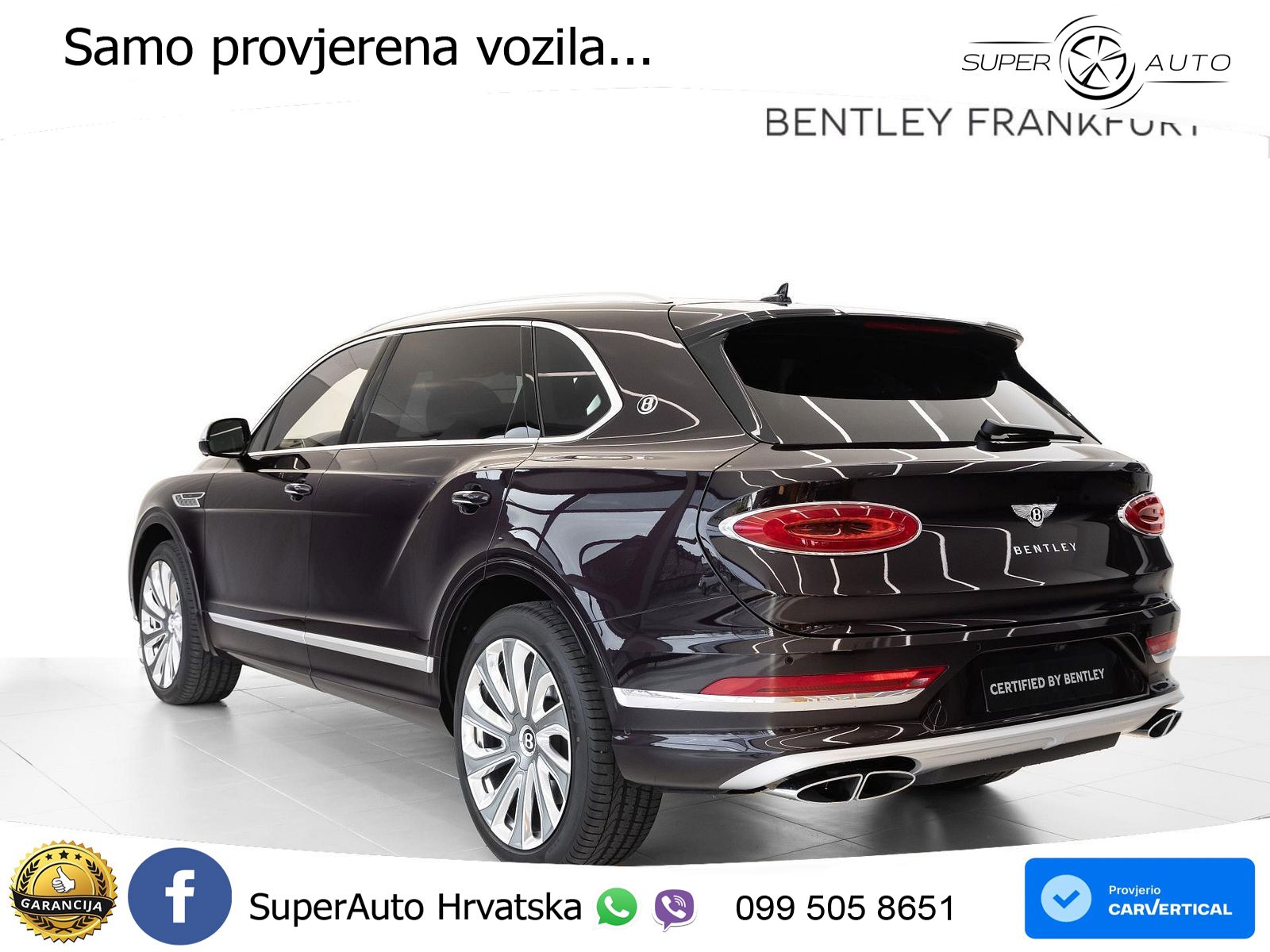 Bentley Bentayga EWB 4.0 V8 (550 KS) 4WD Automatic ACC+HEAD+GR SJED+360+PANO