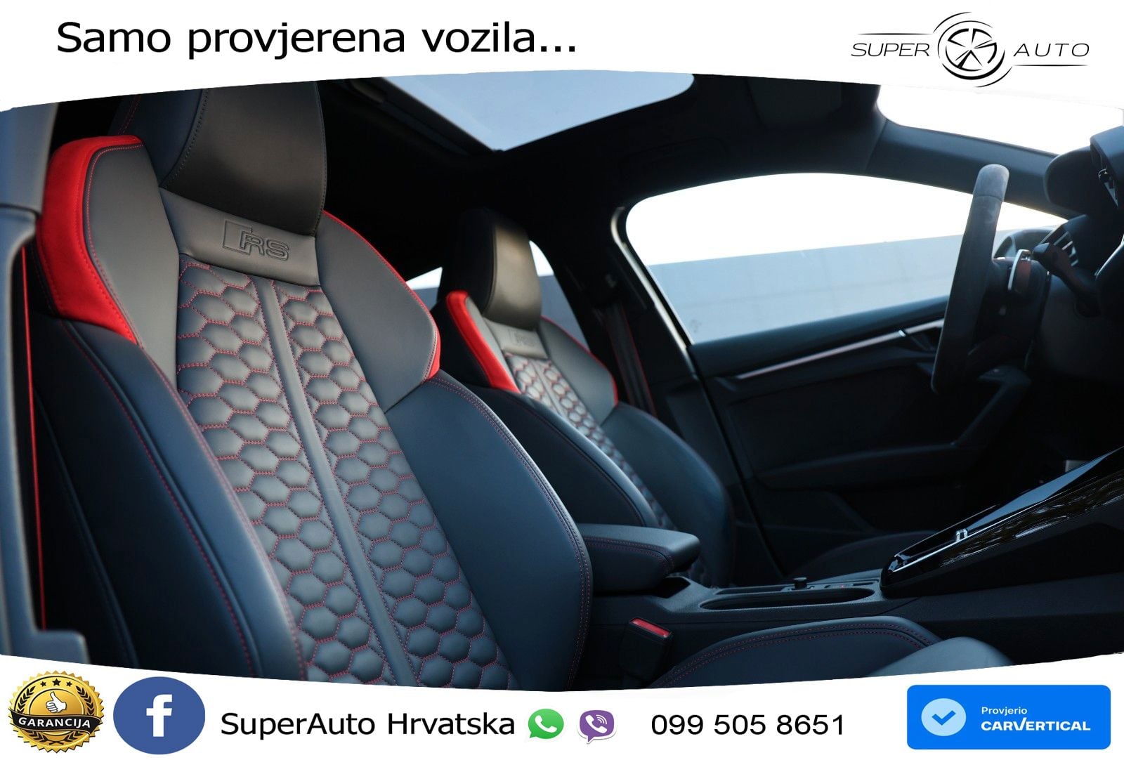 Audi RS3 Sedan 2.5 TFSI (400 KS) quattro S tronic LED+GR SJED+ACC