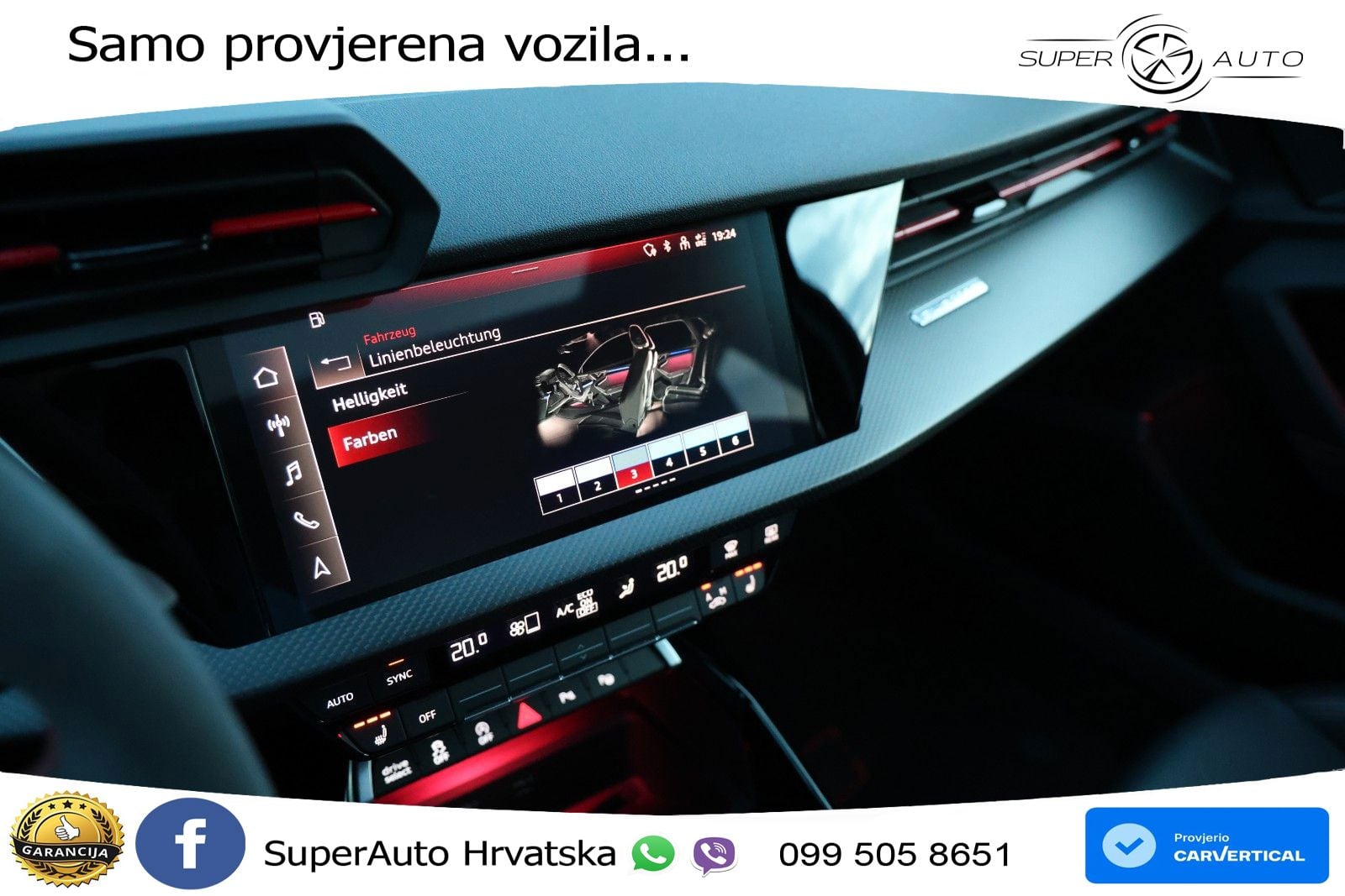 Audi RS3 Sedan 2.5 TFSI (400 KS) quattro S tronic LED+GR SJED+ACC