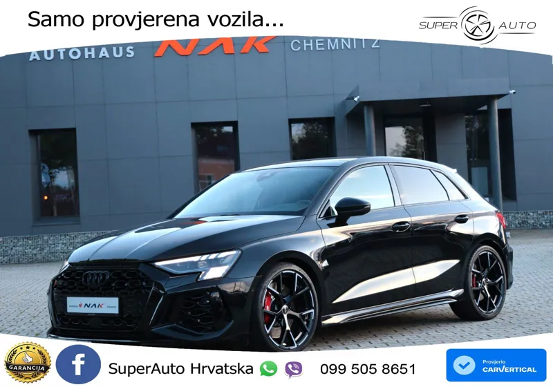 Audi RS3 Sedan 2.5 TFSI (400 KS) quattro S tronic LED+GR SJED+ACC